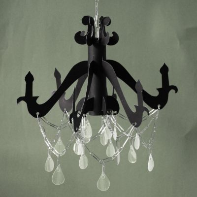 Cardboard Chandelier