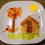 Fall Scene Plate