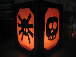 Faux Halloween Lanterns