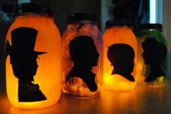Halloween Silhouette Lanterns