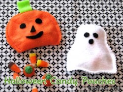 Felt Candy Pouches