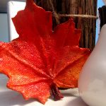 Paper Mache Leaf