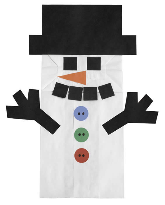 snowman-paper-bag-puppets-fun-family-crafts