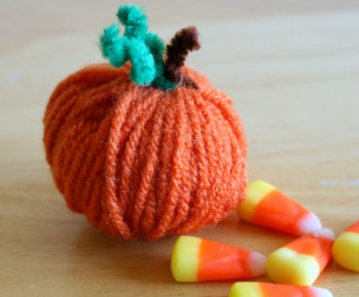 Yarn Pumpkins
