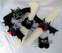 Bat Halloween Napkin Rings