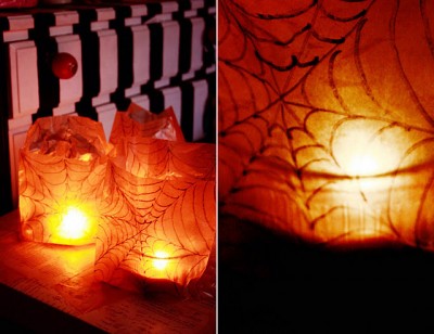 Waxed Paper Bags on These Waxed Paper Bag Luminaries Are So Easy And Perfect For Setting