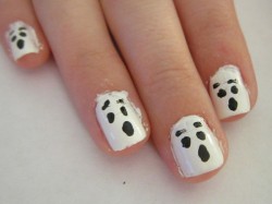 Ghost Nail Art