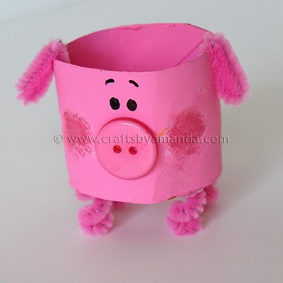 Easy Pig Craft