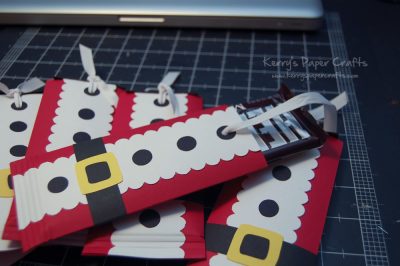 Santa Chocolate Bar Wraps