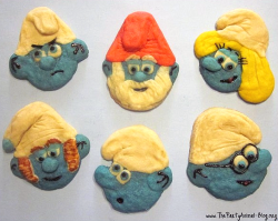 Smurf Cookies