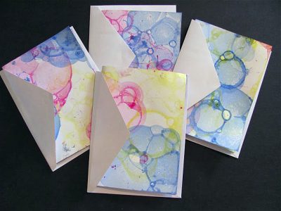 Bubble Printing Fun