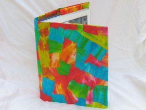 tie dye book cover