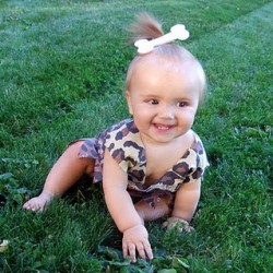 Pebbles Flintstone Costume