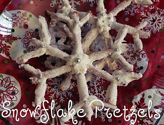 Snowflake Pretzels