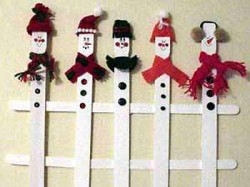 Snowman Fence