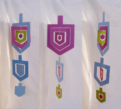Nesting Dreidels Mobile