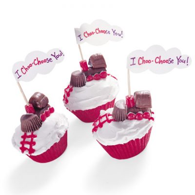I Choo-Chose You Cupcakes