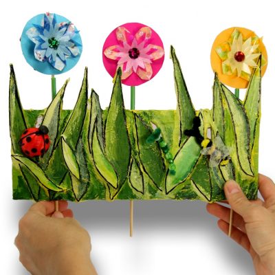 3D Flower Garden