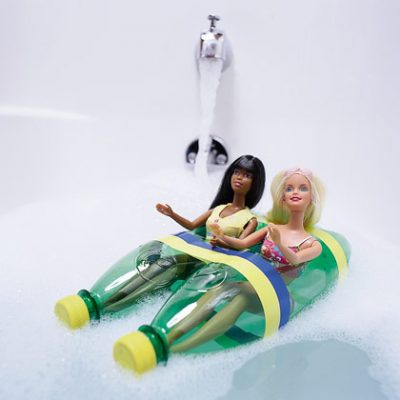 Barbie Birthday Party on Take Barbie Sailing For Her Birthday In A Homemade Bath Craft  Made