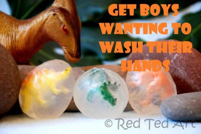 Dinosaur Egg Soap