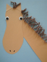 Footprint Horse | Fun Family Crafts