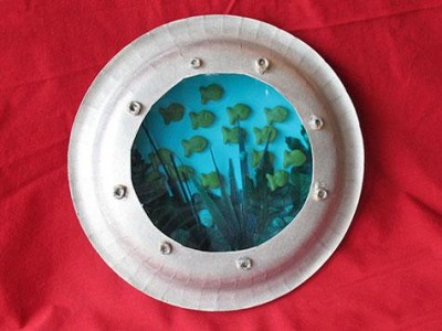 Paper Plate Port Hole 