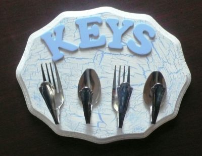 Homemade Key Rack