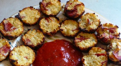 Healthy Pizza Bites
