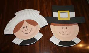 Paper Plate Pilgrims
