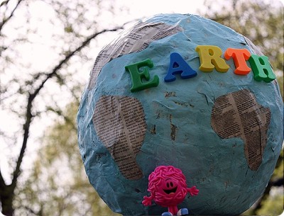 Paper Mache Earth