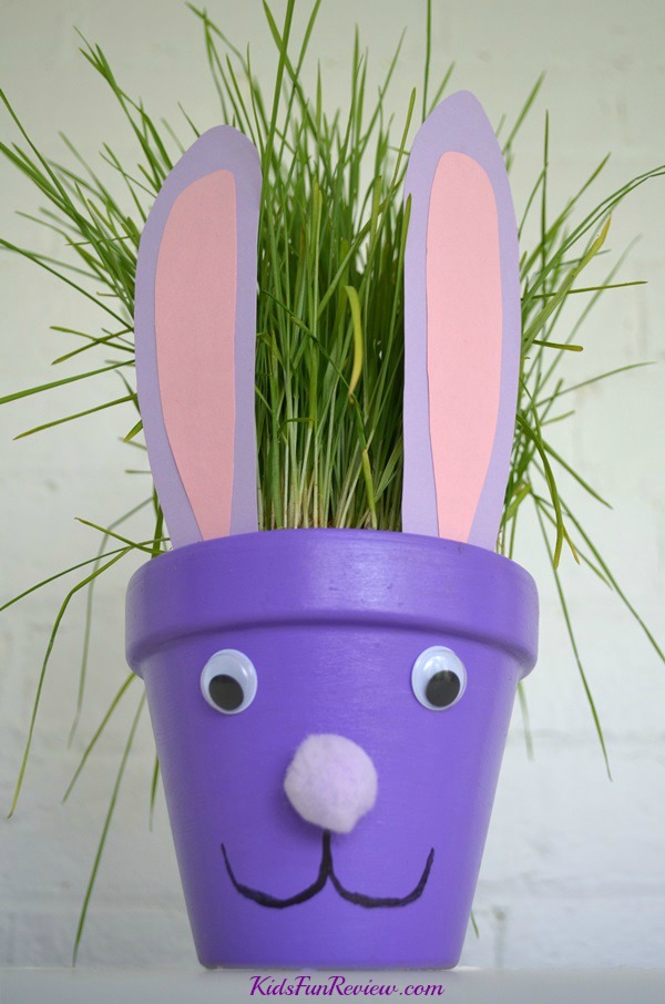 Bunny Flower Pot | Fun Family Crafts