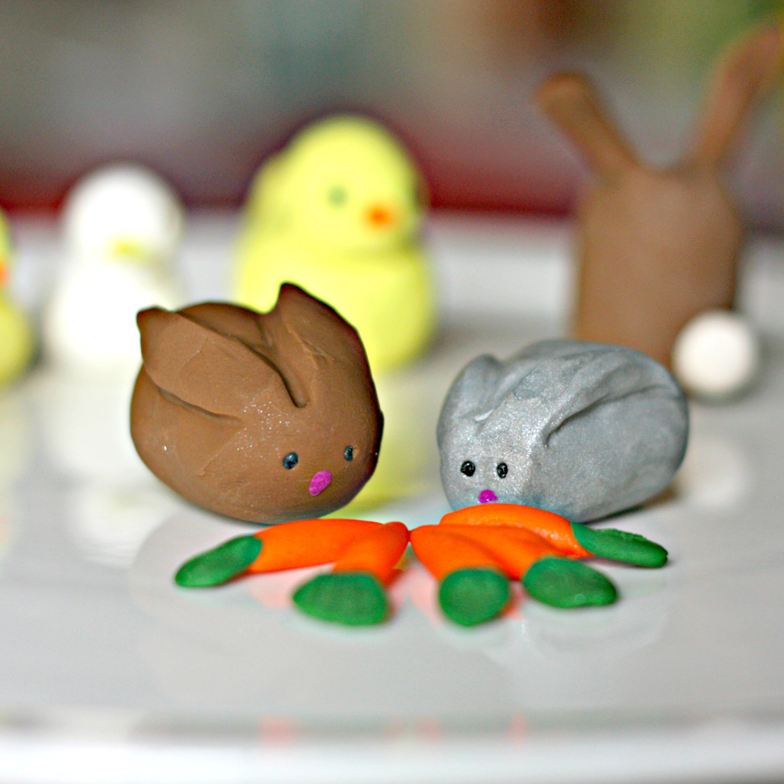 Polymer Clay Easter Animals | Fun Family Crafts