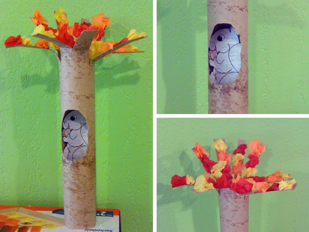 Squirrel in a Tree | Fun Family Crafts