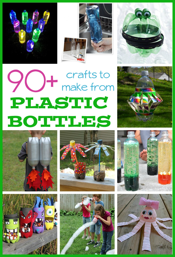 90+ Plastic Bottle Crafts for Kids | Fun Family Crafts