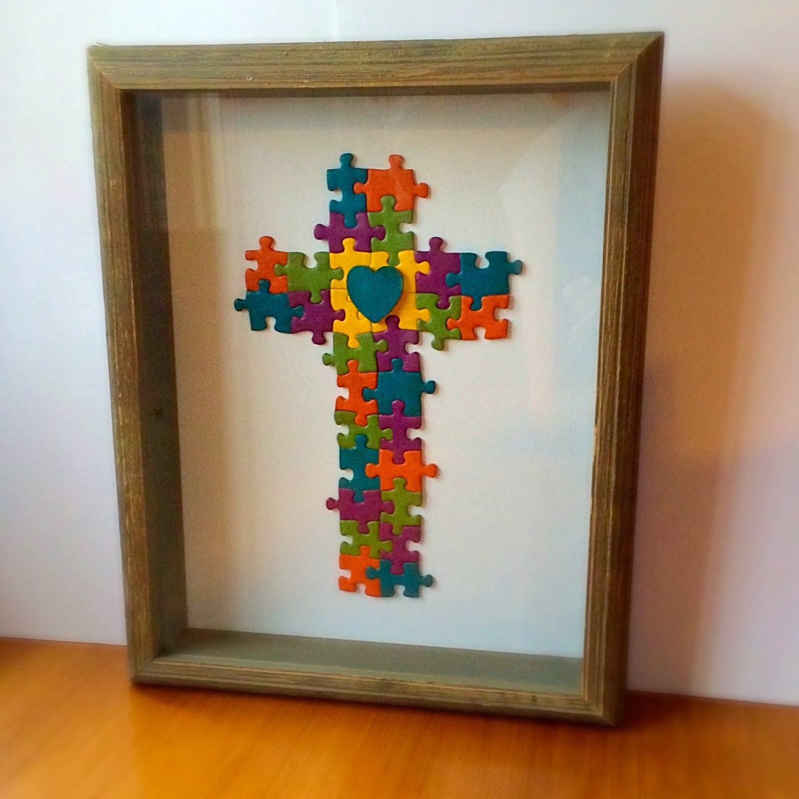 Puzzle Piece Cross | Fun Family Crafts
