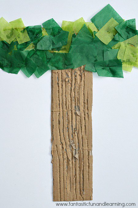 Letter T Tree | Fun Family Crafts