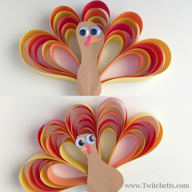 Construction Paper Turkey Fun Family Crafts