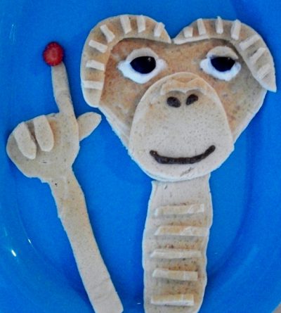 E.T. Phone Home Pancakes