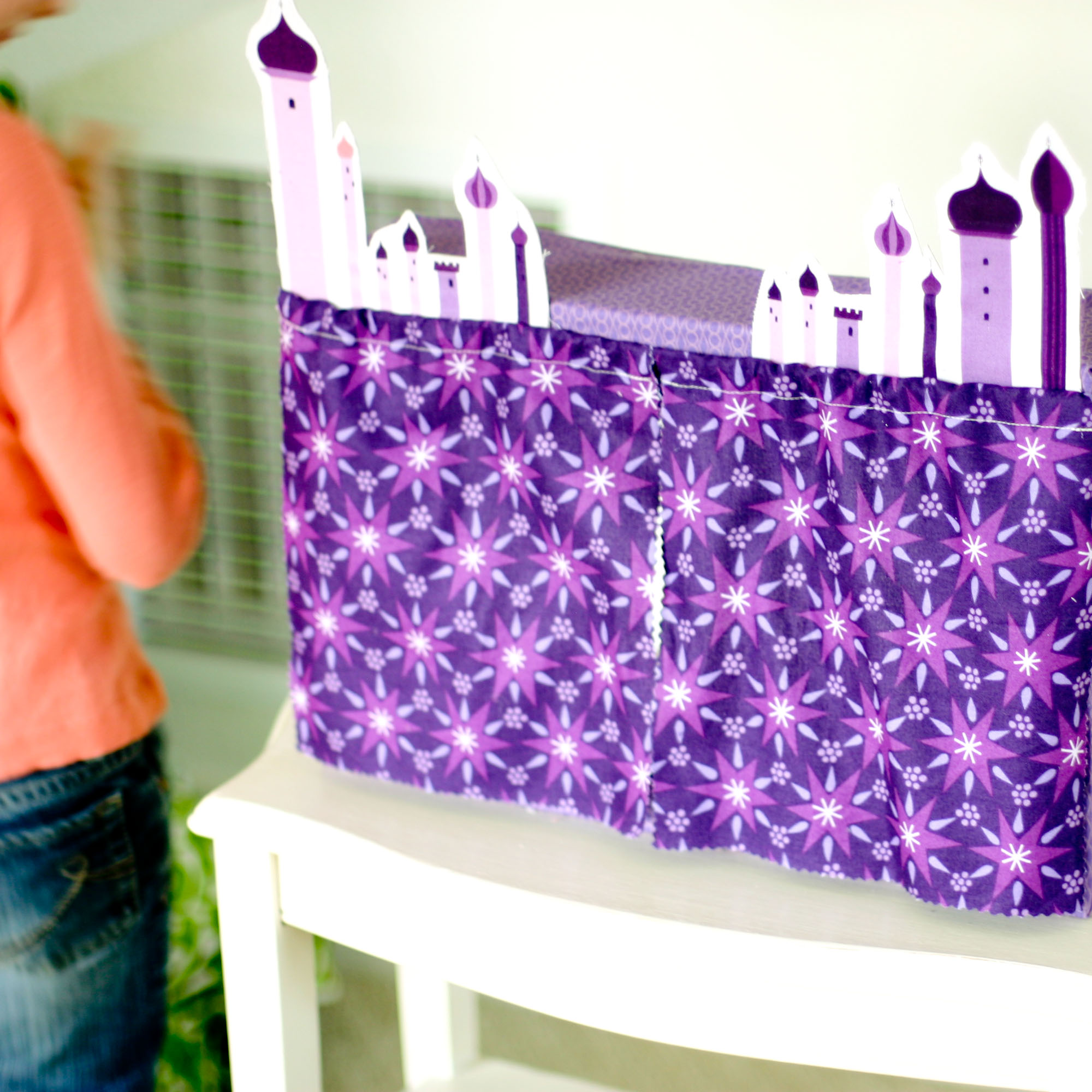 Puppet playhouse fun family crafts