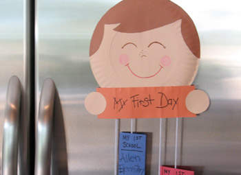 My First Day of School | Fun Family Crafts