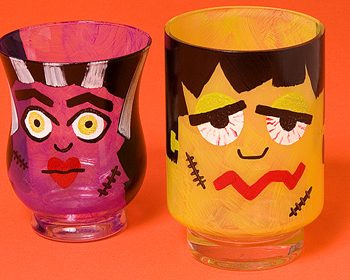 Frankenstein and Bride Glasses