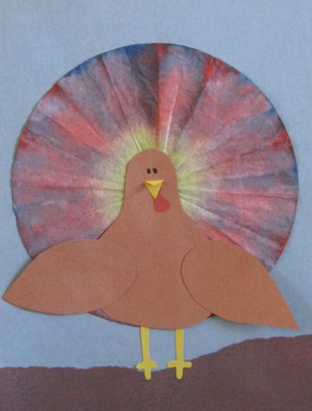 Coffee Filter Turkeys | Fun Family Crafts