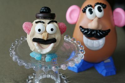 Mr. Potato Head Cupcakes