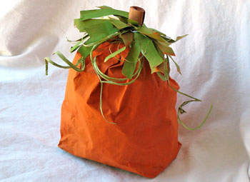 Paper Bag Pumpkin