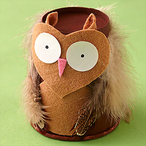 Paper Cup Owl