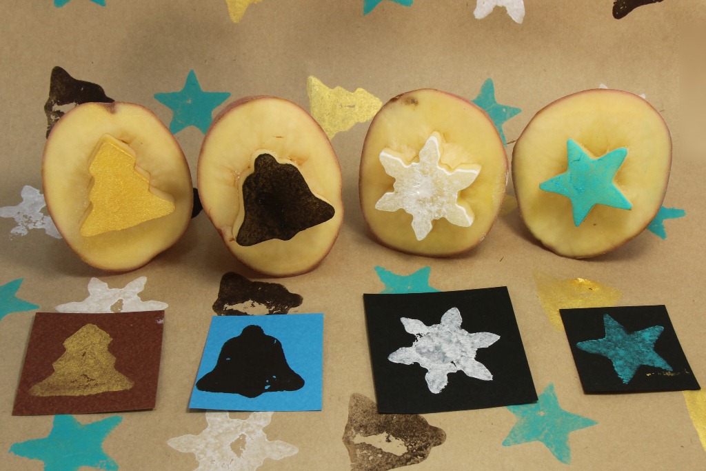 Perfect Potato Prints  Fun Family Crafts