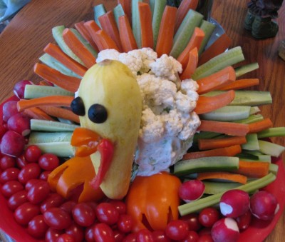 Turkey Veggie Tray