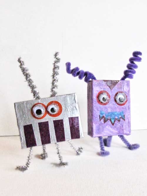 paper monsters made out of parpe