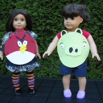 Angry Birds Costumes for Dolls