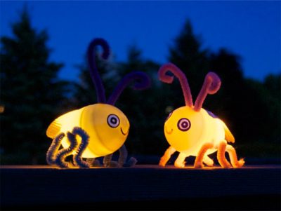 Plastic Egg Fireflies